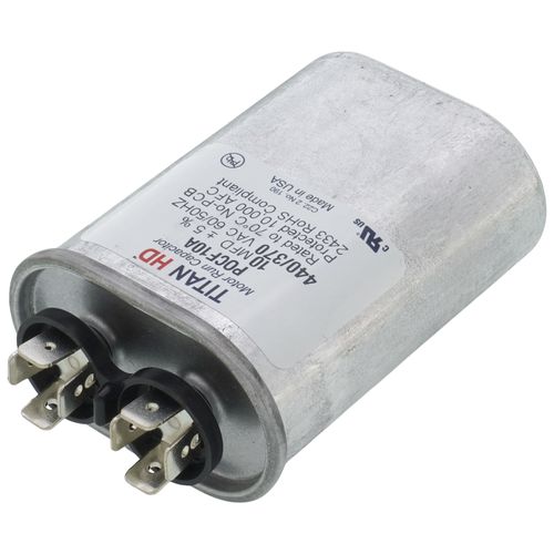 Titan HD POCF10A capacitor - detail view (Product Type: Capacitor; Voltage: 440/370V)
