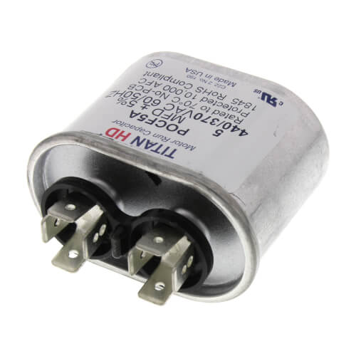 Titan HD POCF5A capacitor - detail view (Product Type: Capacitor; Voltage: 440/370V)