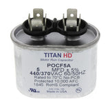 Titan HD POCF5A capacitor - front view (Product Type: Capacitor; Voltage: 440/370V)