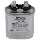 Titan HD POCF7.5A capacitor - front view (Product Type: Capacitor; Voltage: 440/370V)