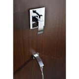 ANZZI Spirito Series 1-Handle 1-Spray Tub and Shower Faucet in Polished Chrome (Valve Included)