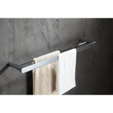ANZZI Caster 3 Series Double Towel Bar, Polished Chrome, 25.13 in Length