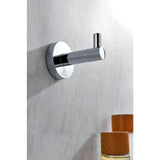 ANZZI Caster Series Single Robe Hook in Polished Chrome