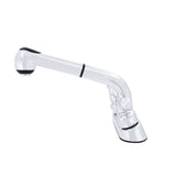 WASSERMAN FAUCETS Dual Handle Pull out Sprayer Laundry Utility Faucet with Washerless Cartridge in Chrome