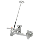 Zurn AquaSpec Wall-Mount Service Sink Faucet with Vacuum Breaker and Pail Hook - Chrome