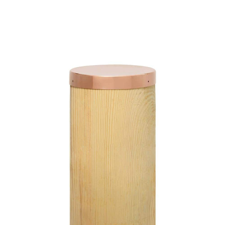 Protectyte 8-1/2 in. Diameter Copper Piling Cap Pan Style