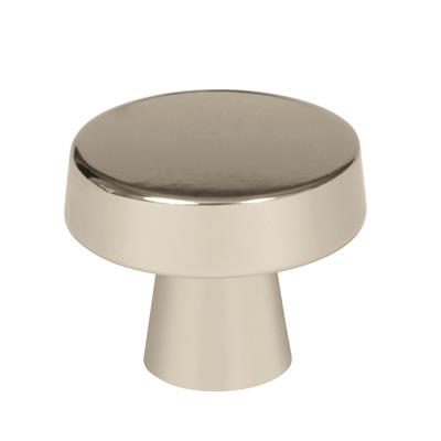 Amerock Blackrock 1-5/16 in (33 mm) Round Cabinet Knob, Satin Nickel
