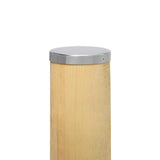 Protectyte 8 1/2 in. Diameter Stainless-Steel Piling Cap Pan Style