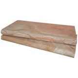 MSI Porcini 2 cm. x 12 in. x 24 in. Brushed Travertine Pool Coping (2 sq. ft.)
