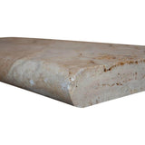 MSI Porcini 2 cm. x 12 in. x 24 in. Brushed Travertine Pool Coping (2 sq. ft.)