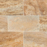 MSI Porcini Gold 2 cm. x 16 in. x 24 in. Tumbled Travertine Paver Tile (160.2 sq. ft./Pallet)