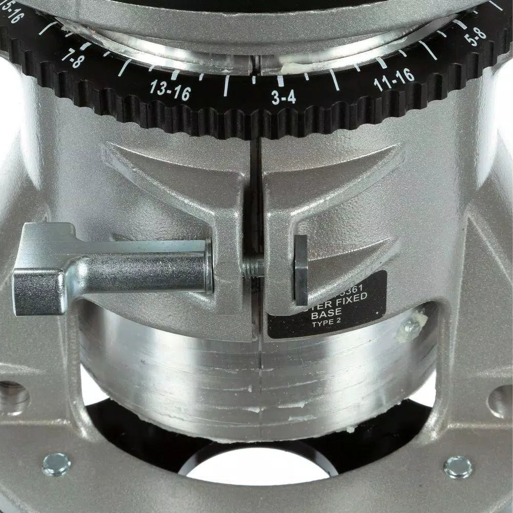 PORTER‑CABLE 7518 15‑Amp Corded 3-1/4 HP 5‑Speed Fixed‑Base Router
