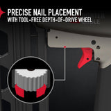 RIDGID 18-Gauge 2-1/8 in. Brad Nailer and 16-Gauge 2-1/2 in. Straight Finish Nailer Kit