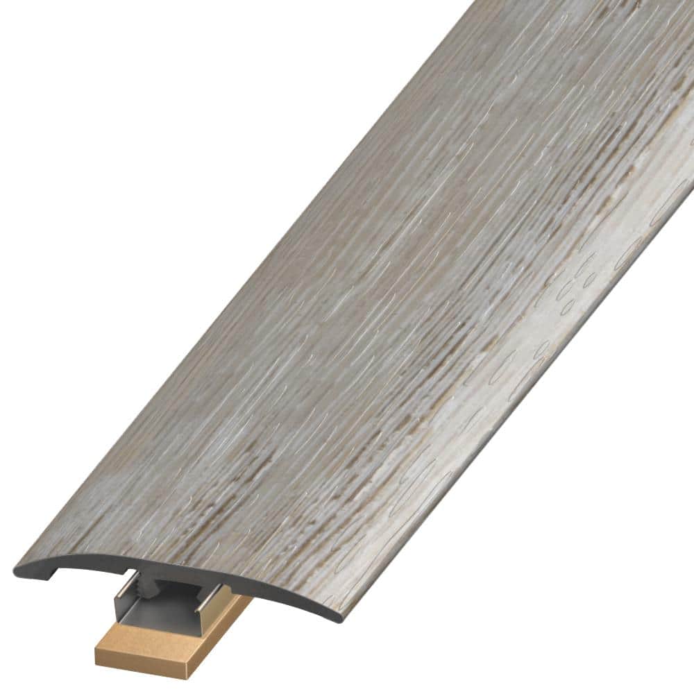 DuraDecor Classy Chic Posh Pine 0.25 in. T x 2 in. W x 94 in. L 3-in-1 Transition Molding