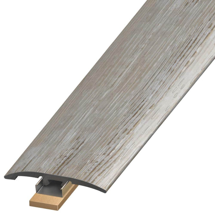 DuraDecor Classy Chic Posh Pine 0.25 in. T x 2 in. W x 94 in. L 3-in-1 Transition Molding