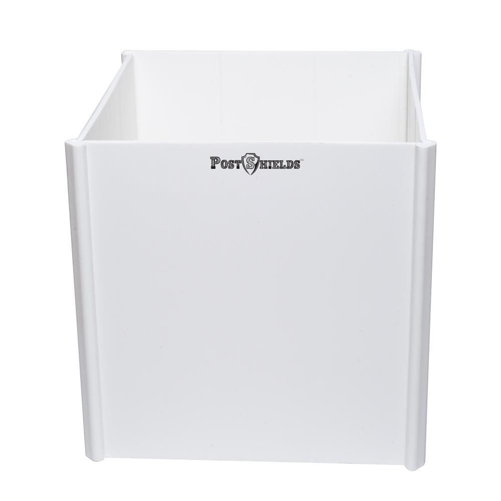 Post Shields 5.5 in. x 5.5 in. x 6 in. H White Post Wrap