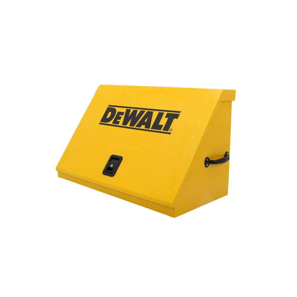 DEWALT 36 in. W x 17 in. D Portable Triangle Top Tool Chest for Sockets, Wrenches and Screwdrivers in Yellow Powder Coat