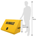 DEWALT 36 in. W x 17 in. D Portable Triangle Top Tool Chest for Sockets, Wrenches and Screwdrivers in Yellow Powder Coat