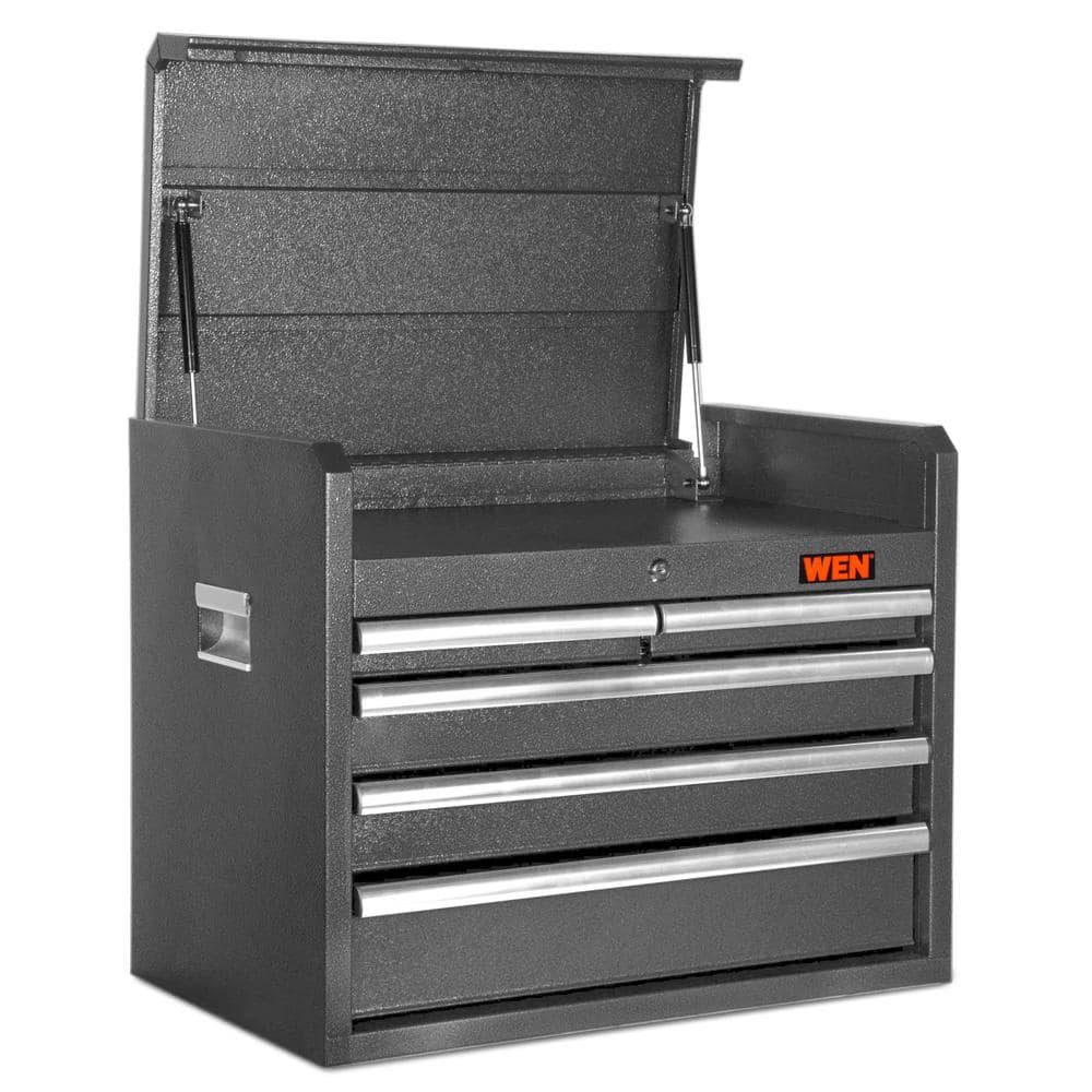 WEN 26 in. x 16 in. D Premium Tool Chest with Heavy Duty 21-Gauge Powder-Coated Steel Construction
