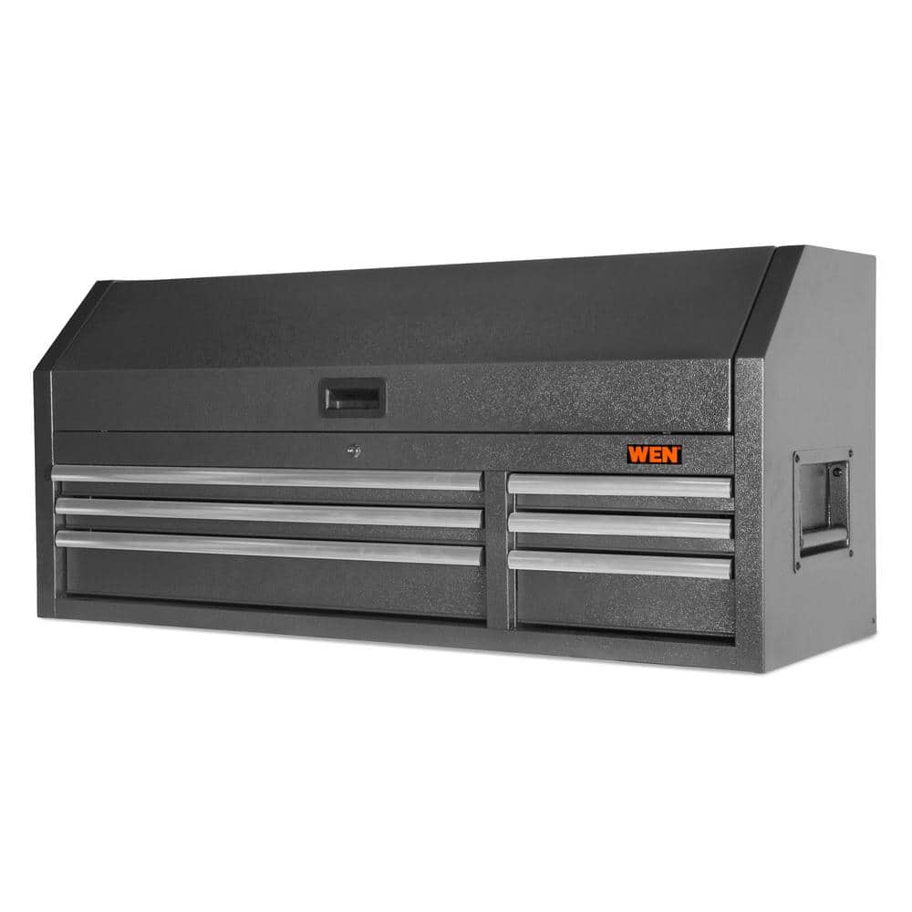 WEN 52 in. W x 18 in. D Heavy Duty Steel Top Tool Chest with Onboard Charging Station