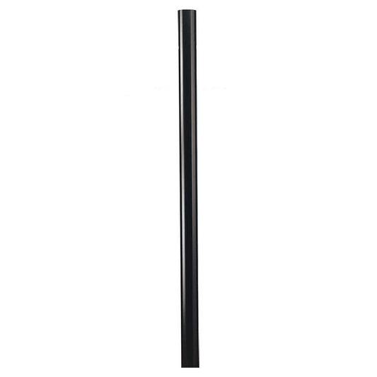 3 in. Steel Outdoor Black Lighting Post