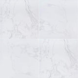MSI Praia Carrara 2 cm. x 24 in. x 24 in. Matte Porcelain Stone Look Paver Tile (8 sq. ft./Case)
