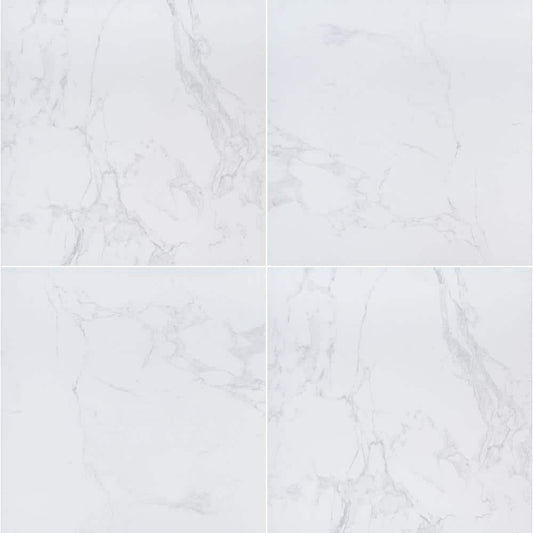 MSI Praia Carrara 2 cm. x 24 in. x 24 in. Matte Porcelain Stone Look Paver Tile (56 sq. ft. /Pallet)128