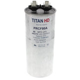 Titan HD PRCF80A capacitor - front view (Product Type: Capacitor; Voltage: 440/370V)