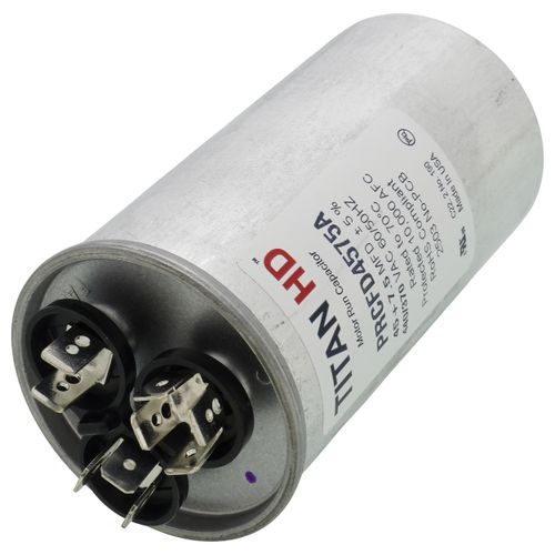 Titan HD PRCFD4575A capacitor - detail view (Product Type: Capacitor; Voltage: 440/370V)