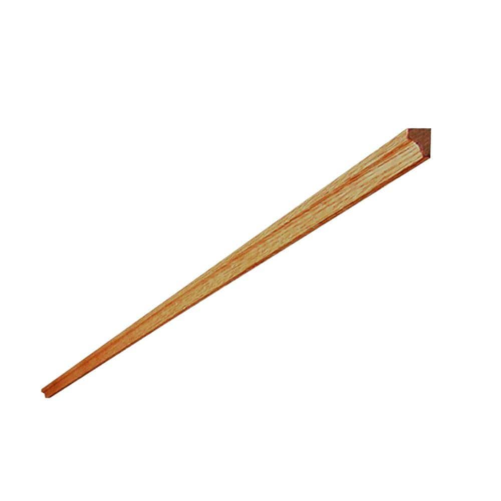 Stairtek 0.5 in. x 0.75 in. x 48 in. Prefinished Marsh Red Oak Cove Moulding
