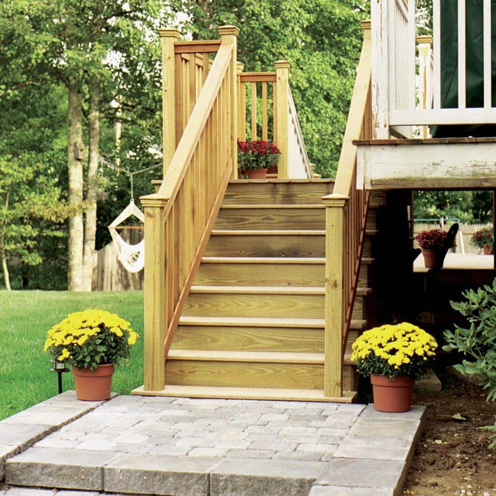 ProWood 5-Step Ground Contact Pressure Treated Pine Stair Stringer