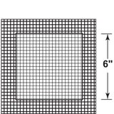 Prime-Line Self-Adhesive Drywall Repair Patch, 6 in. x 6 in., Fiber Mesh Over