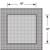 Prime-Line Self-Adhesive Drywall Repair Patch, 12 in. x 12 in., Fiber Mesh Over Galvanized Plate (1-Pack)
