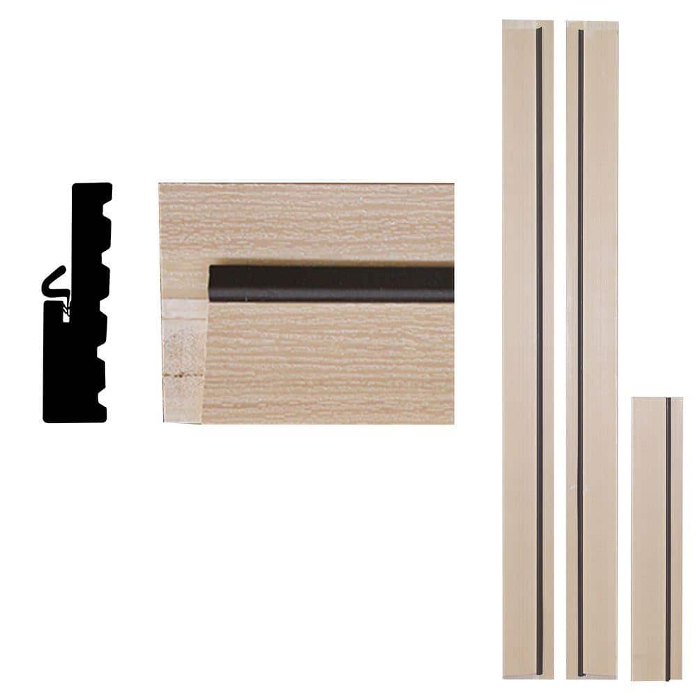 FrontLine 1-1/4 in. x 4-9/16 in. x 83 in. Primed Woodgrain Composite Door Frame Kit