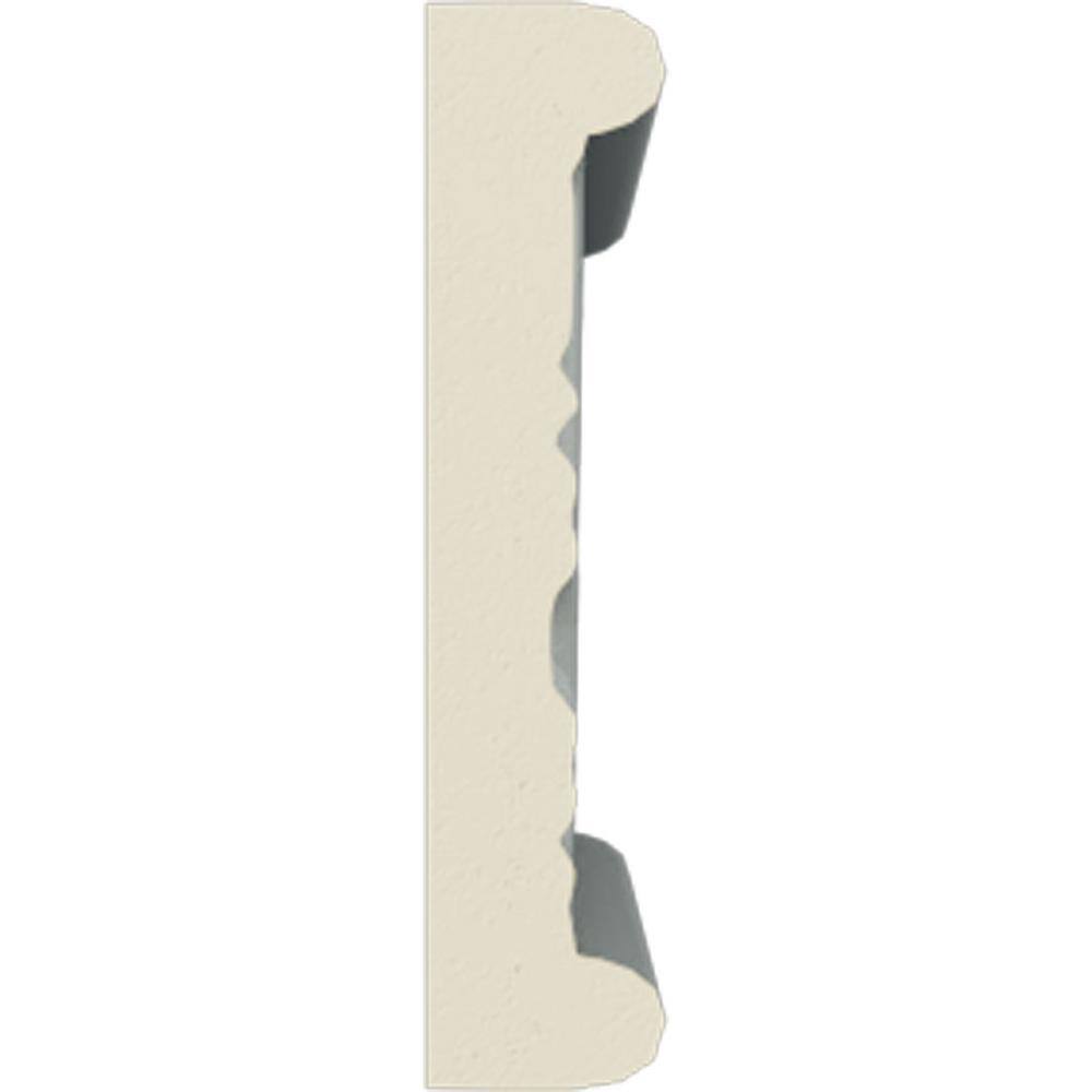 Ekena Millwork 1/2 in. x 2-1/2 in. x 94-1/2 in. Polyurethane Bedford Casing