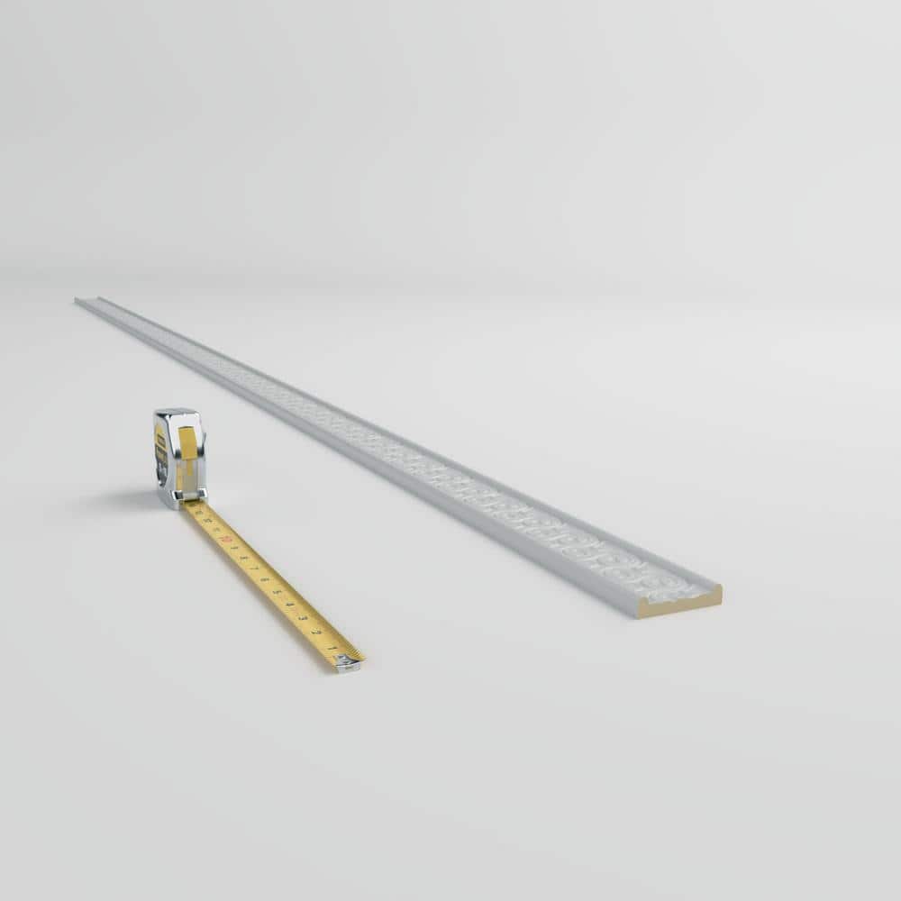 Ekena Millwork 1/2 in. x 2-1/2 in. x 94-1/2 in. Polyurethane Bedford Casing