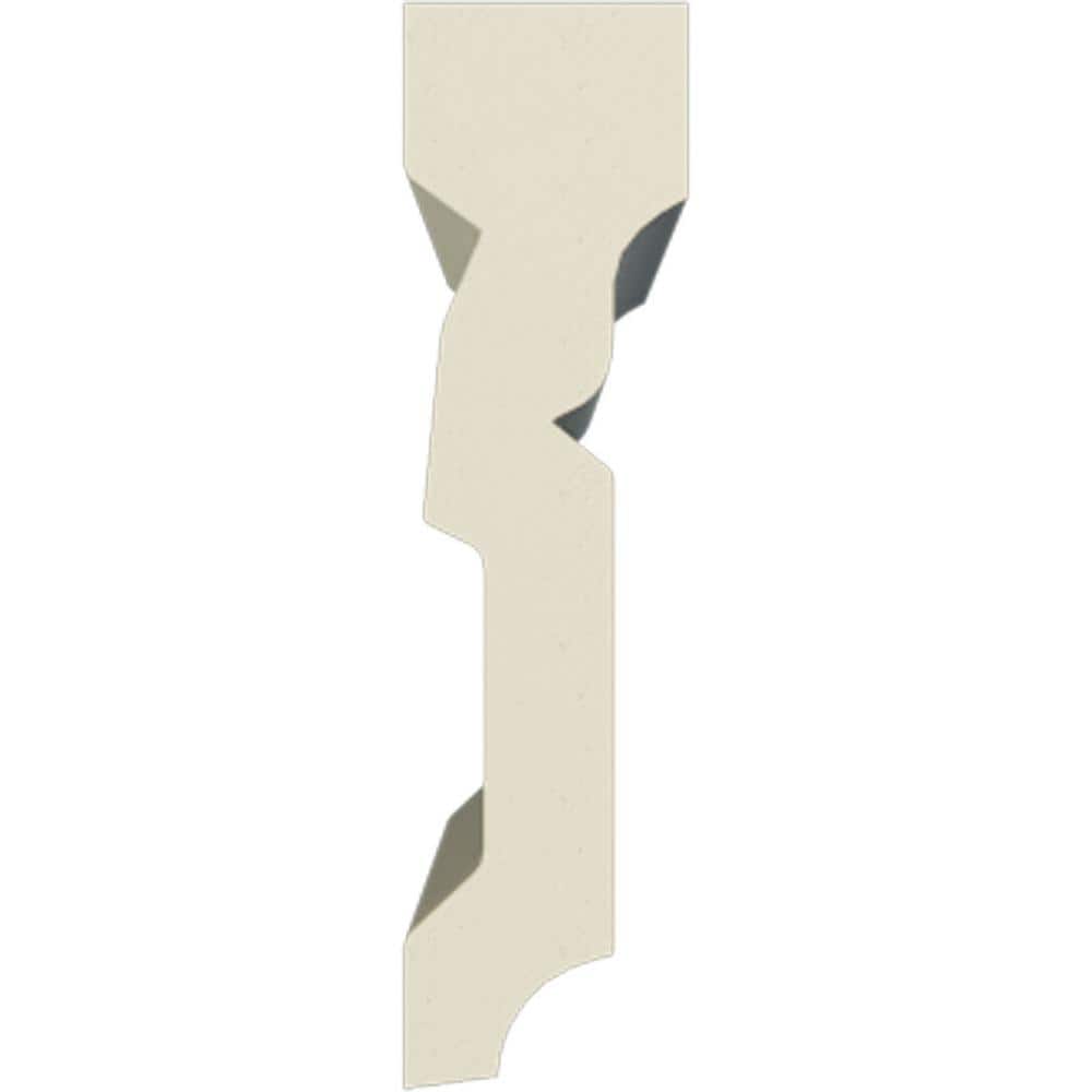 Ekena Millwork 3/4 in. x 2-7/8 in. x 94-1/2 in. Polyurethane Monique Casing