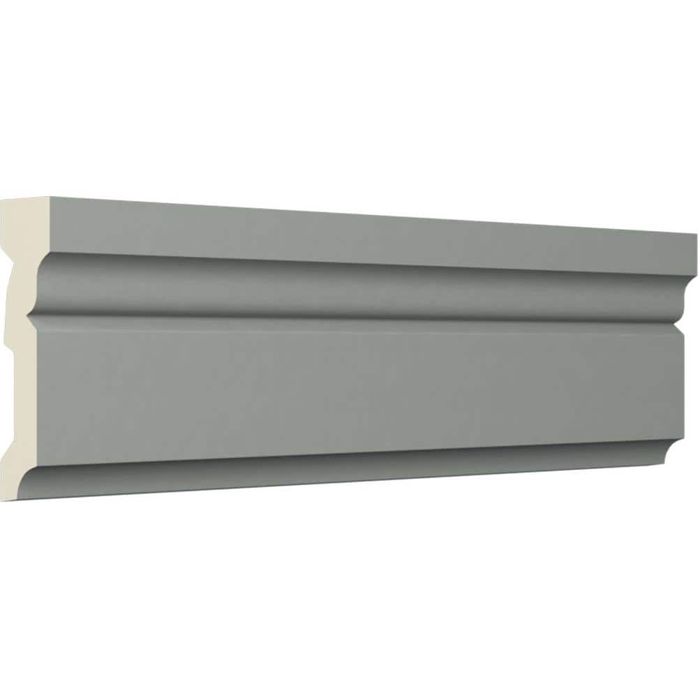 Ekena Millwork 3/4 in. x 2-7/8 in. x 94-1/2 in. Polyurethane Monique Casing
