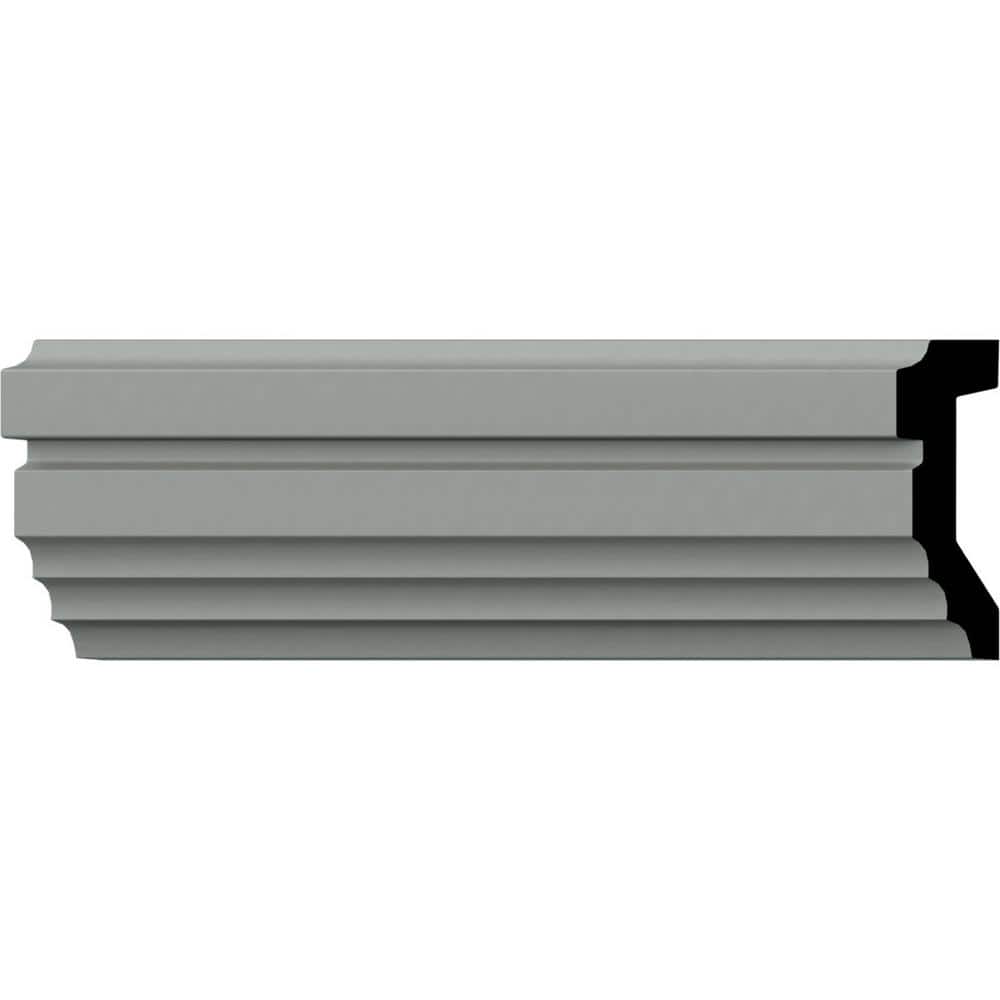 Ekena Millwork 1-1/8 in. x 3-1/2 in. x 94-1/2 in. Polyurethane Devon Casing