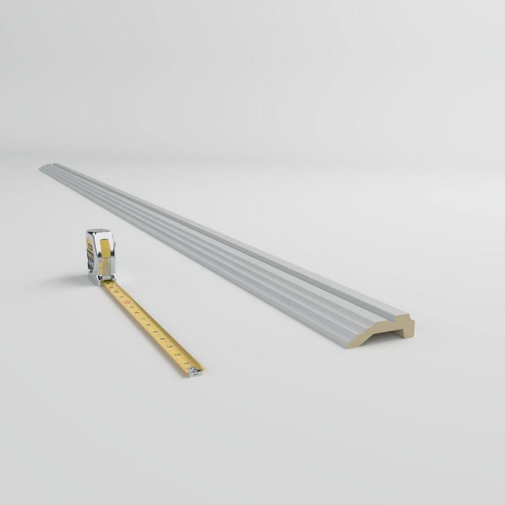 Ekena Millwork 1-1/8 in. x 3-1/2 in. x 94-1/2 in. Polyurethane Devon Casing