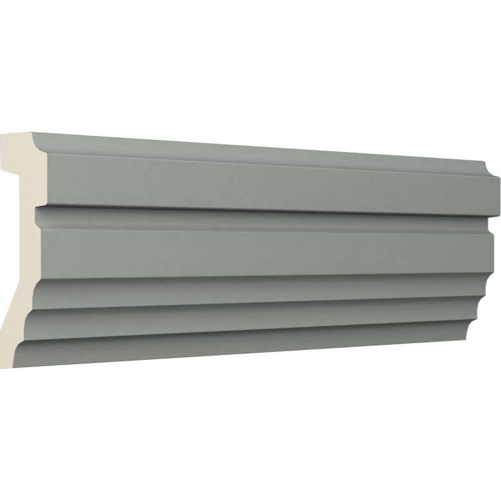 Ekena Millwork 1-1/8 in. x 3-1/2 in. x 94-1/2 in. Polyurethane Devon Casing