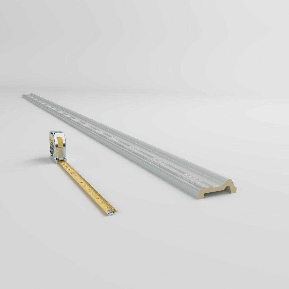 Ekena Millwork 1-3/8 in. x 3-1/2 in. x 94-1/2 in. Polyurethane Dover Casing