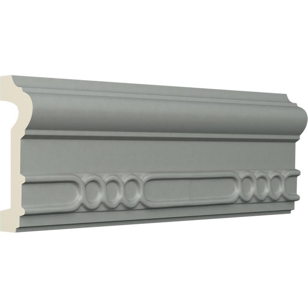 Ekena Millwork 1-3/8 in. x 3-1/2 in. x 94-1/2 in. Polyurethane Dover Casing