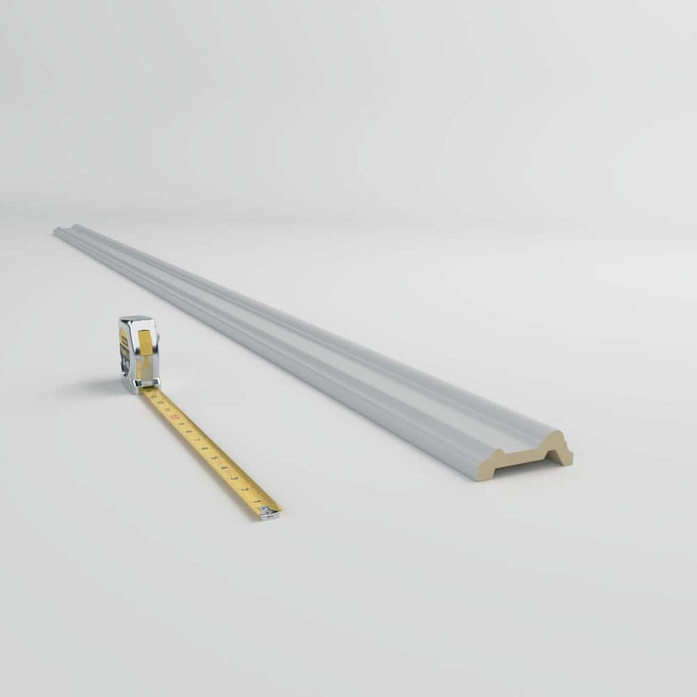 Ekena Millwork 1-1/4 in. x 3-5/8 in. x 94-1/2 in. Polyurethane Dublin Casing
