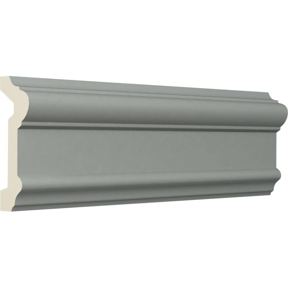 Ekena Millwork 1-1/4 in. x 3-5/8 in. x 94-1/2 in. Polyurethane Dublin Casing