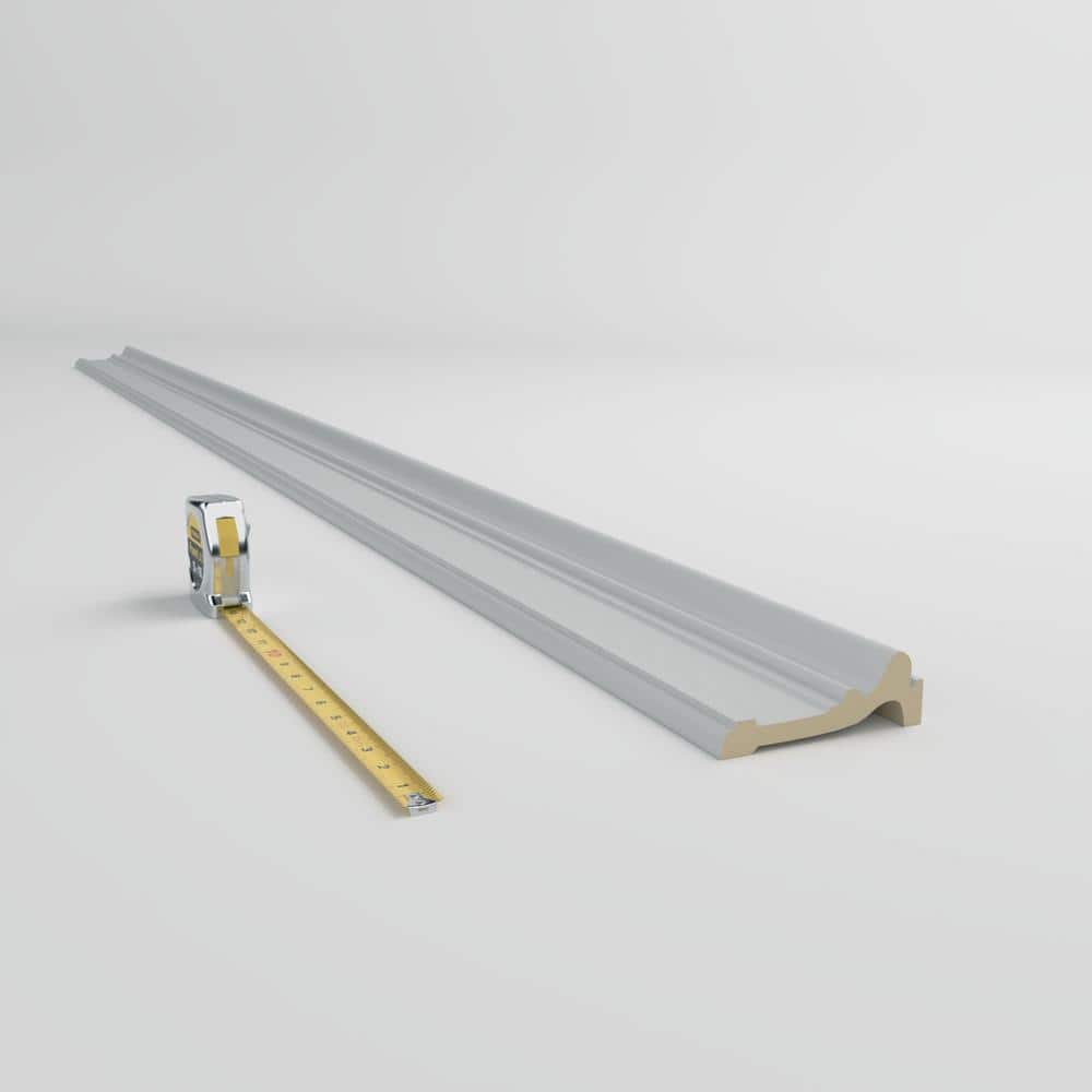 Ekena Millwork 1-5/8 in. x 4-7/8 in. x 94-1/2 in. Polyurethane Elsinore Casing