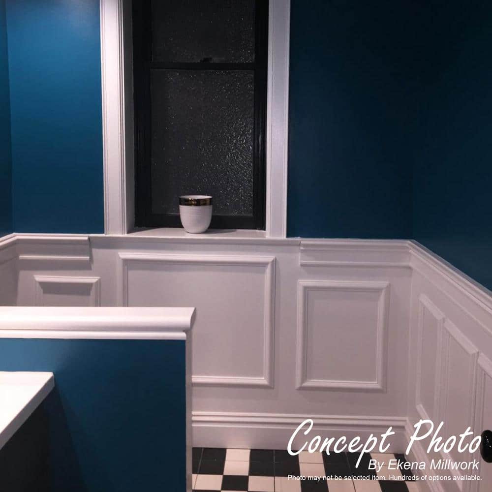 Ekena Millwork 1-5/8 in. x 4-7/8 in. x 94-1/2 in. Polyurethane Elsinore Casing