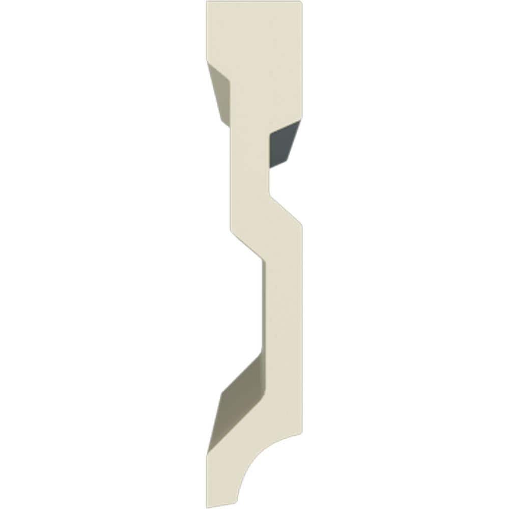 Ekena Millwork 3/4 in. x 4 in. x 94-1/2 in. Polyurethane Felix Casing