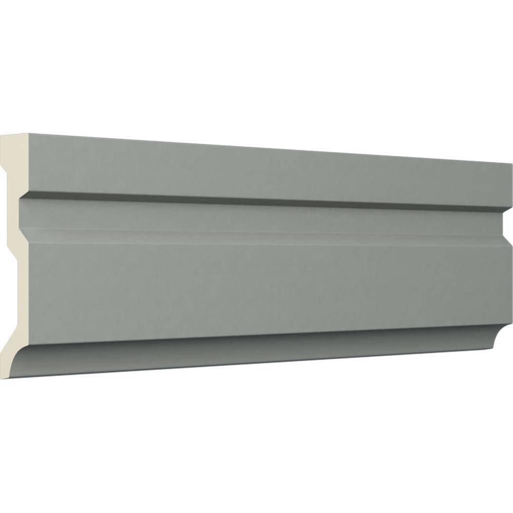 Ekena Millwork 3/4 in. x 4 in. x 94-1/2 in. Polyurethane Felix Casing