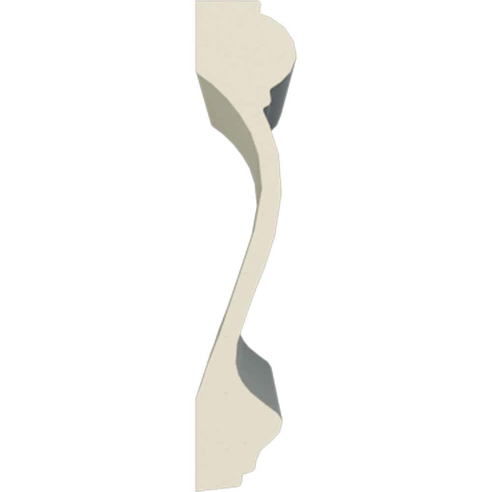 Ekena Millwork 1 in. x 4-7/8 in. x 94-1/2 in. Polyurethane Bradford Casing